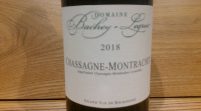 ワイン紹介　シャサーニュ　モンラッシェ