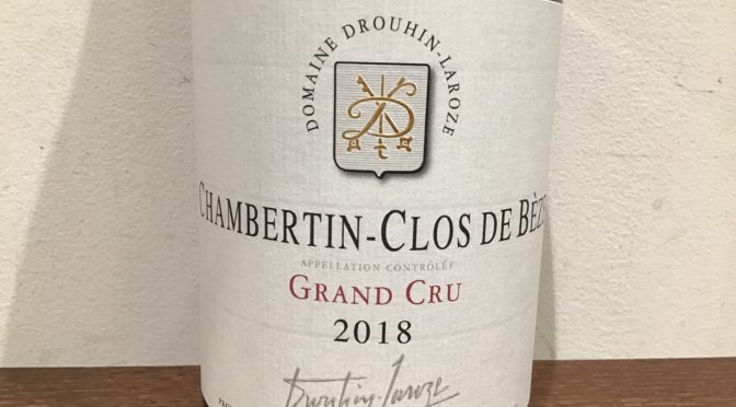 ワイン紹介 	シャンベルタン　クロ　ド　ベーズ