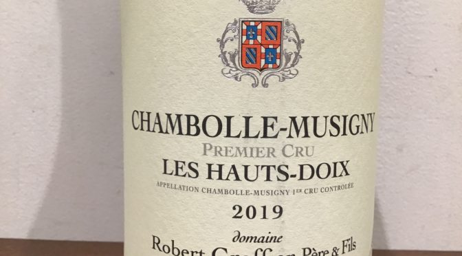 ワイン紹介　シャンボール　ミジュニィ　１ER レ　ゾードワ