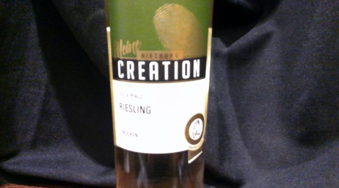 ワイン紹介　クリエーションリースリング　トロッケン