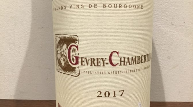 ワイン紹介　ジュヴレイ　シャンベルタン