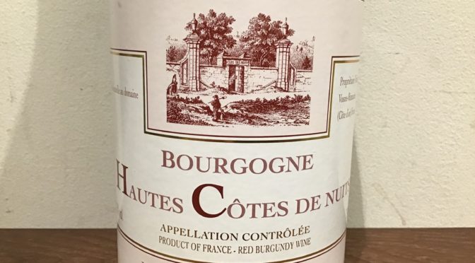 【ワイン】ブルゴーニュ　オート　コート　ド　ニュイ　ルージ