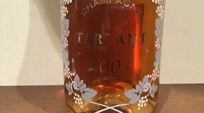 【ワイン】シャンパーニュ　ロゼ　ﾌﾞﾘｭｯﾄ　２００３