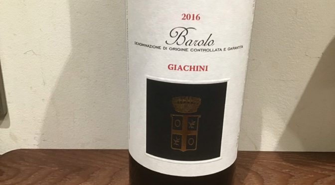 【ワイン】バローロ　ヴィーニャ　ジャッキーニ