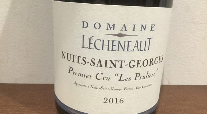 【ワイン】ニュイ　サン　ジョルジュ　１ER　プリュリエ
