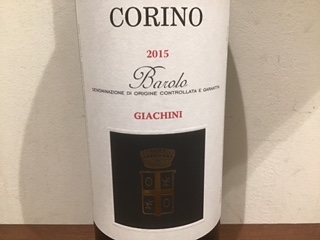 【ワイン】バローロ　ジャッキーニ