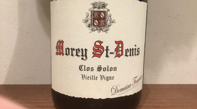 【ワイン】  ﾓﾚ ｻﾝ ﾄﾞﾆ ｸﾛ ｿﾛﾝ