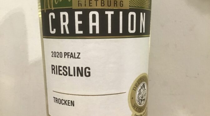 【ワイン】クリエーションリースリング　２０２０