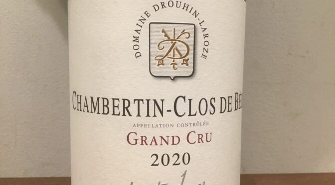 【ワイン】シャンベルタン　クロ　ド　ベーズ