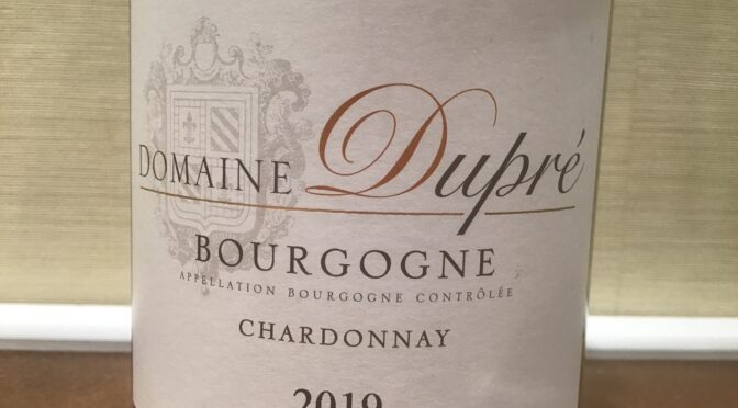 【ワイン】ブルゴーニュ　シャルドネ　デュプレ