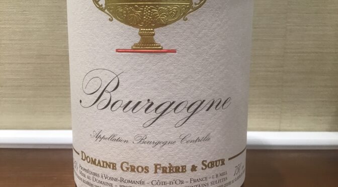 【ワイン】ブルゴーニュ　ルージュ
