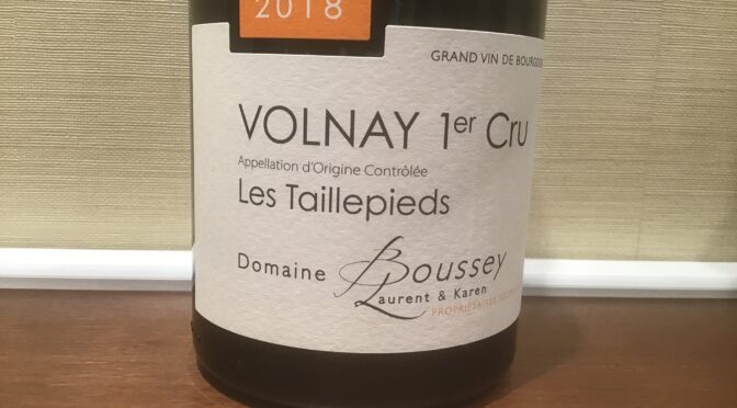 【ワイン】ヴォルネイ　プルミエ・クリュ　レ　タイユピエ